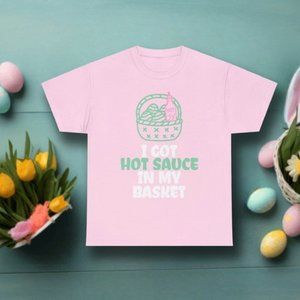 Beyonce Easter Shirt Pastel Easter Basket with Hot Sauce, Unique Gift for Beyhiv